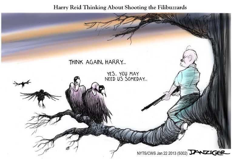 Political/Editorial Cartoon by Jeff Danziger, CWS/CartoonArts Intl. on Debt Ceiling Deal Reached
