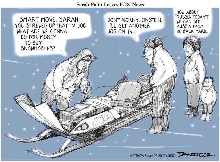 Political/Editorial Cartoon by Jeff Danziger, CWS/CartoonArts Intl. on In Other News