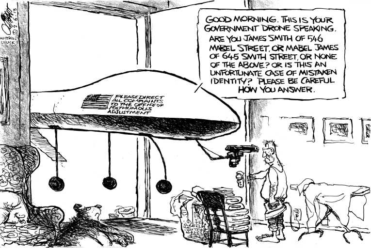 Political/Editorial Cartoon by Pat Oliphant, Universal Press Syndicate on US Escalates War
