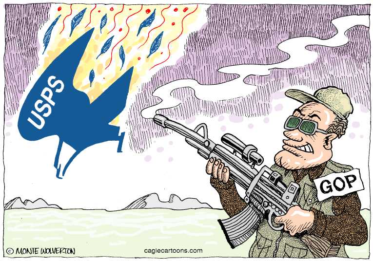Political/Editorial Cartoon by Monte Wolverton, Cagle Cartoons on In Other News