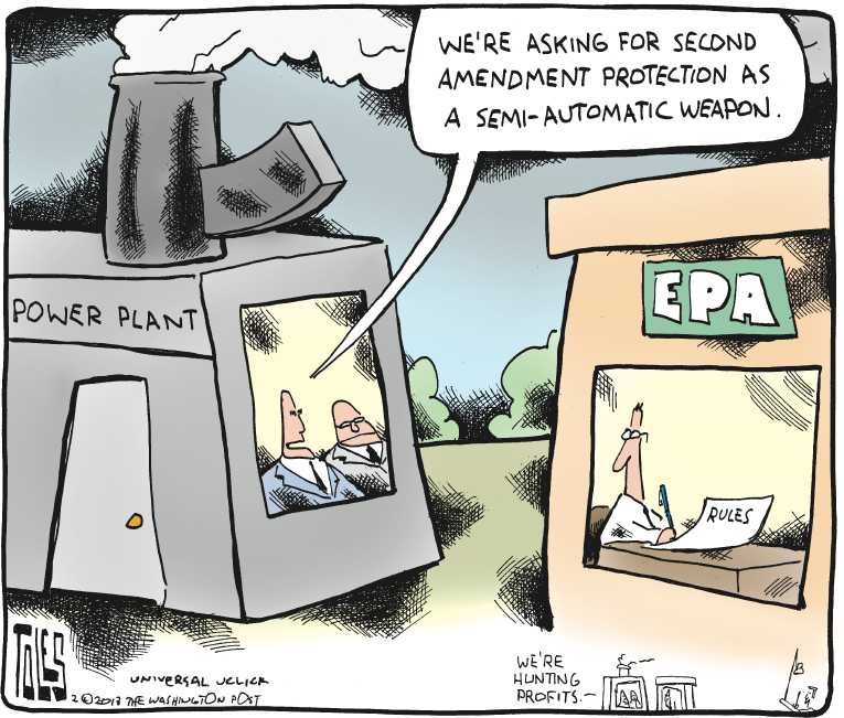 Political/Editorial Cartoon by Tom Toles, Washington Post on In Other News