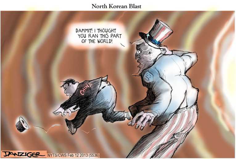 Political/Editorial Cartoon by Jeff Danziger, CWS/CartoonArts Intl. on In Other News