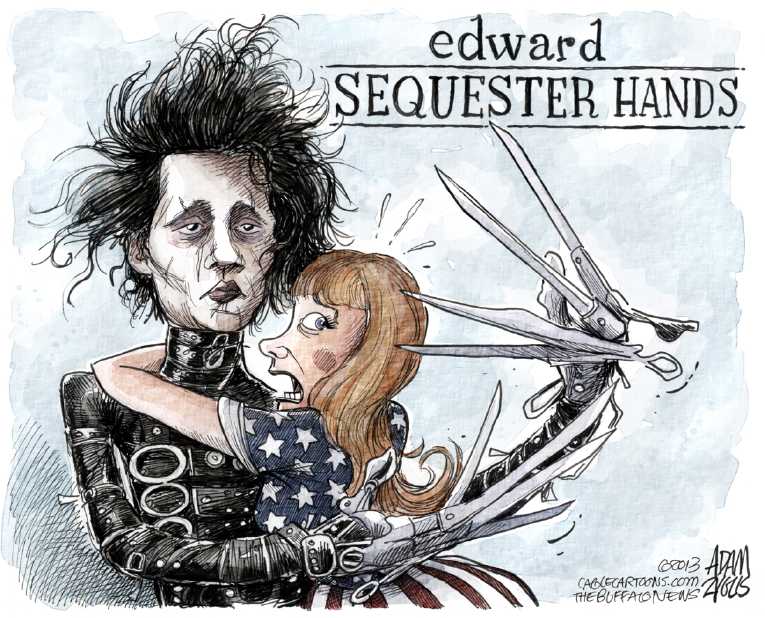 Political/Editorial Cartoon by Adam Zyglis, The Buffalo News on Stock Market Soaring