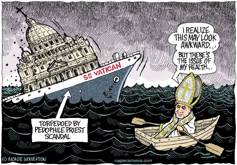 Political/Editorial Cartoon by Monte Wolverton, Cagle Cartoons on In Other News
