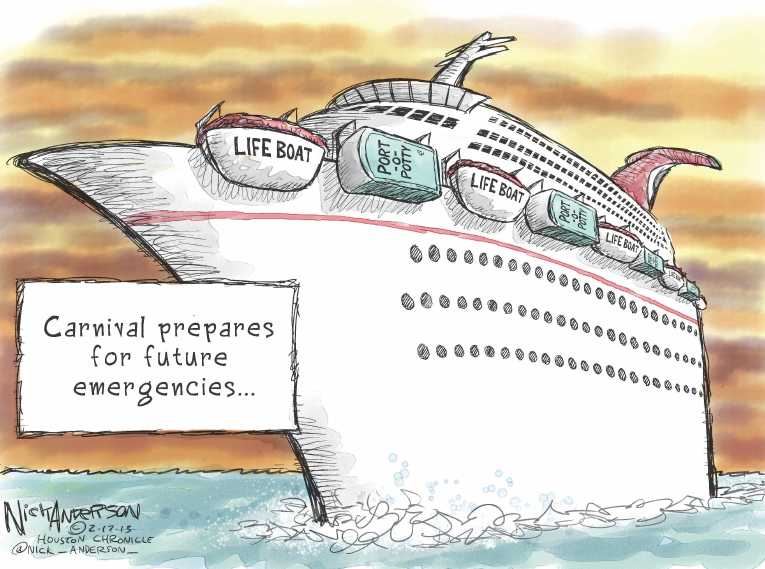 Political/Editorial Cartoon by Nick Anderson, Houston Chronicle on In Other News