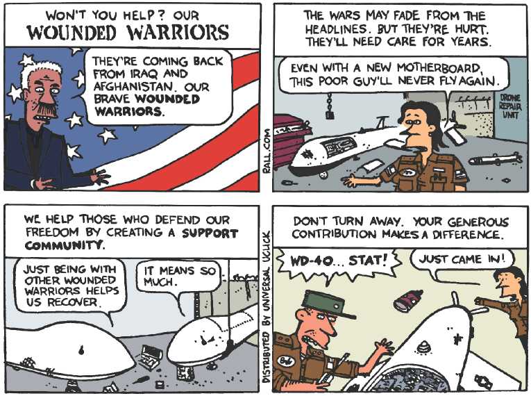 Political/Editorial Cartoon by Ted Rall on In Other News