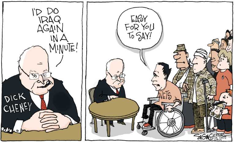 Political/Editorial Cartoon by Signe Wilkinson, Philadelphia Daily News on Efforts Against Terror Continue