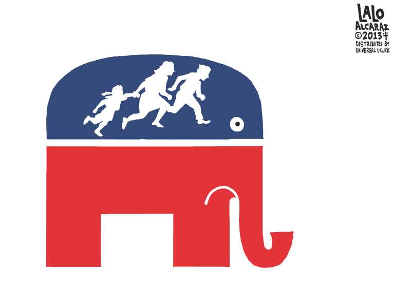 Political/editorial cartoon