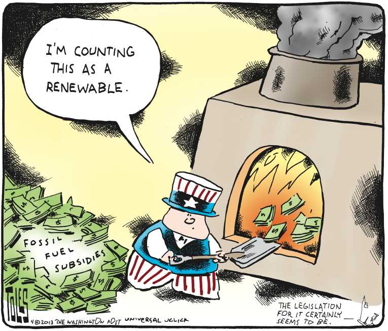 Political/Editorial Cartoon by Tom Toles, Washington Post on In Other News