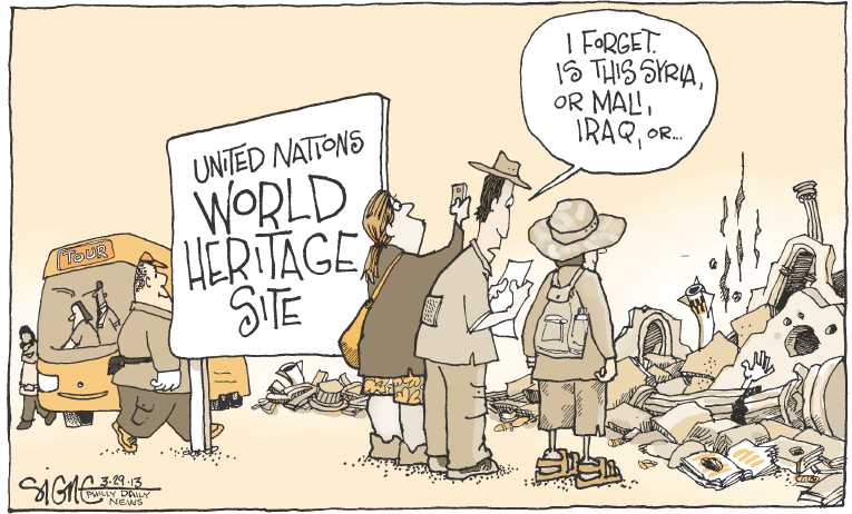 Political/Editorial Cartoon by Signe Wilkinson, Philadelphia Daily News on In Other News