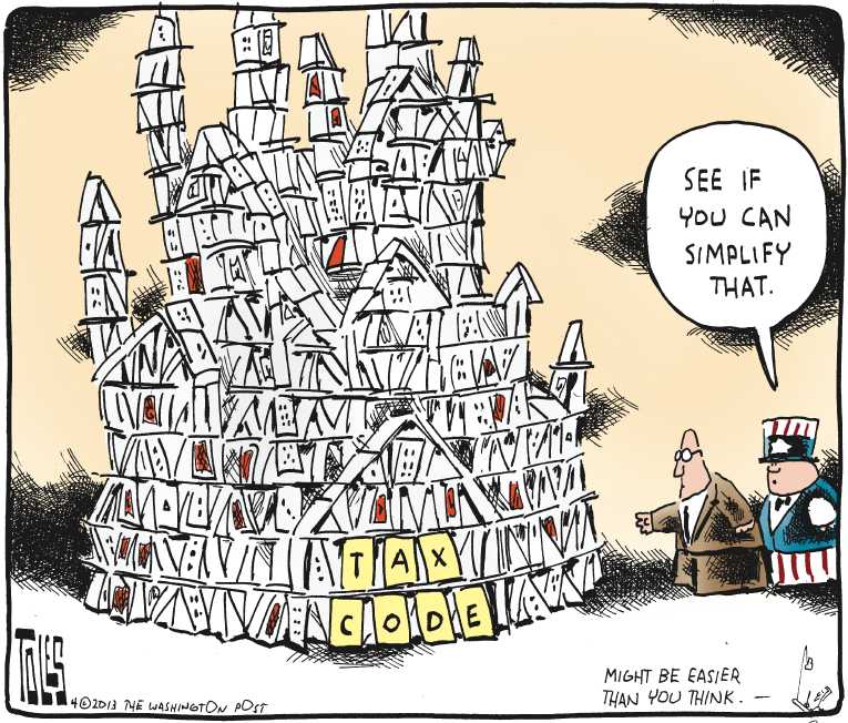 Political/Editorial Cartoon by Tom Toles, Washington Post on In Other News
