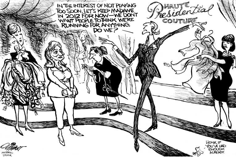 Political/Editorial Cartoon by Pat Oliphant, Universal Press Syndicate on In Other News
