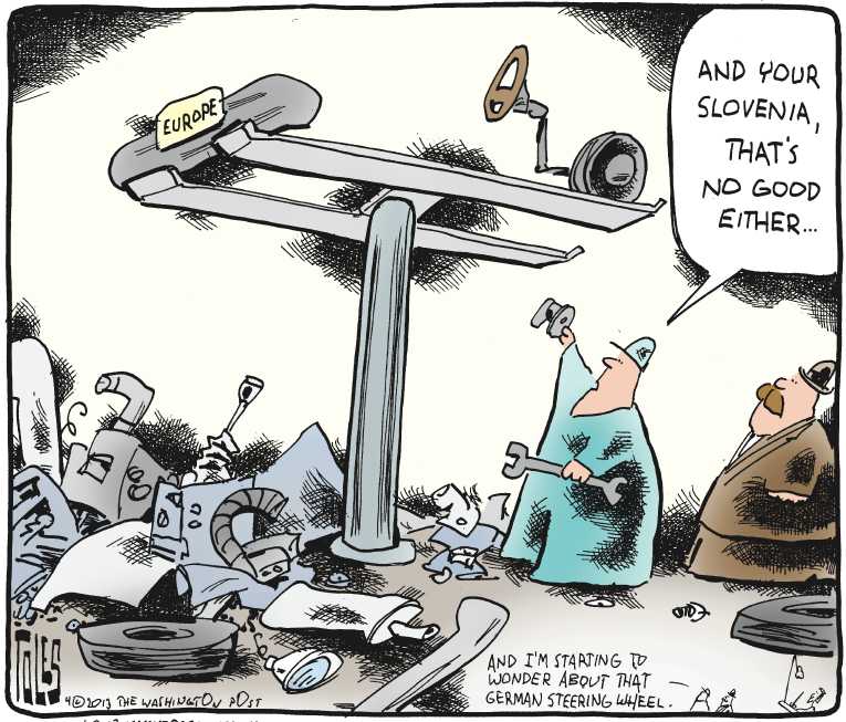 Political/Editorial Cartoon by Tom Toles, Washington Post on In Other News