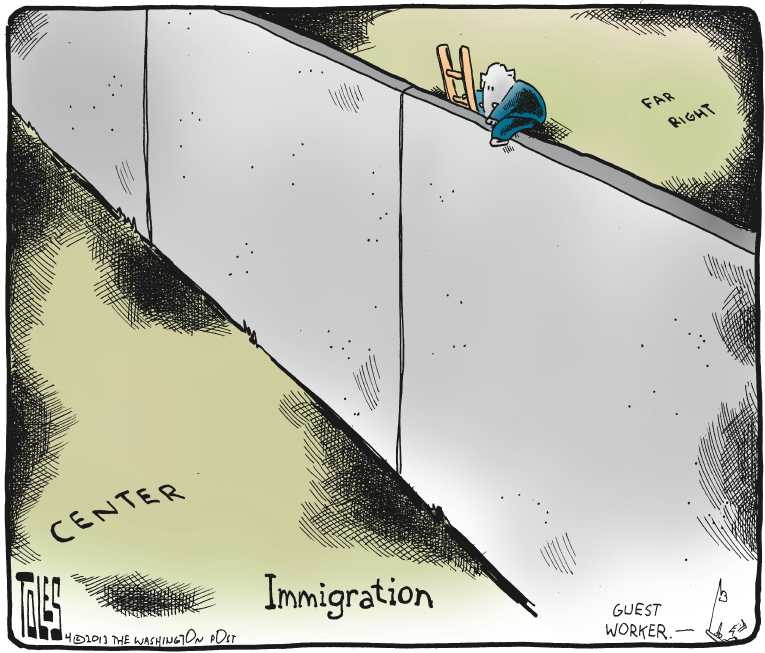 Political/Editorial Cartoon by Tom Toles, Washington Post on In Other News
