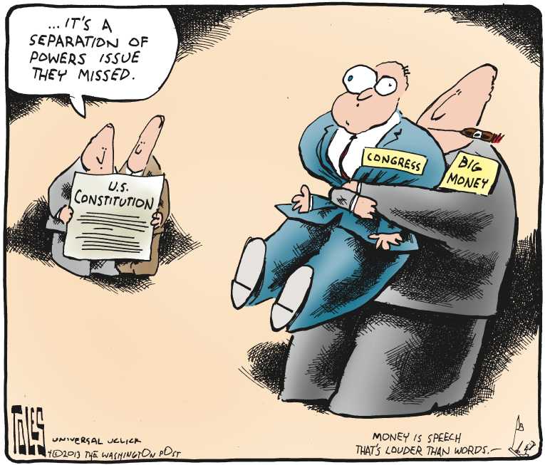 Political/Editorial Cartoon by Tom Toles, Washington Post on In Other News