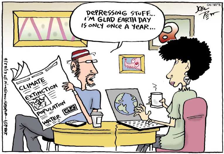 Political/Editorial Cartoon by Joel Pett, Lexington Herald-Leader, CWS/CartoonArts Intl. on In Other News