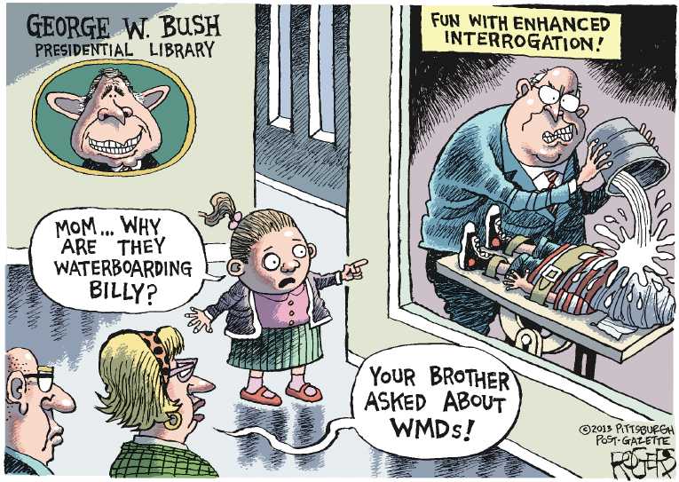 Political/Editorial Cartoon by Rob Rogers, The Pittsburgh Post-Gazette on In Other News