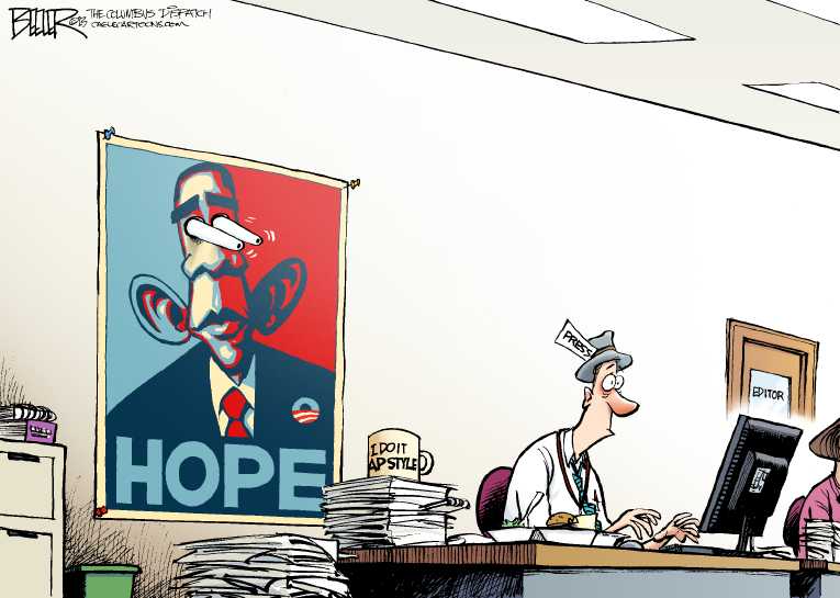 Political/Editorial Cartoon by Nate Beeler, Washington Examiner on President Rocked by Scandals
