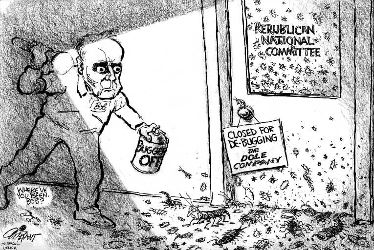 Political/Editorial Cartoon by Pat Oliphant, Universal Press Syndicate on In Other News