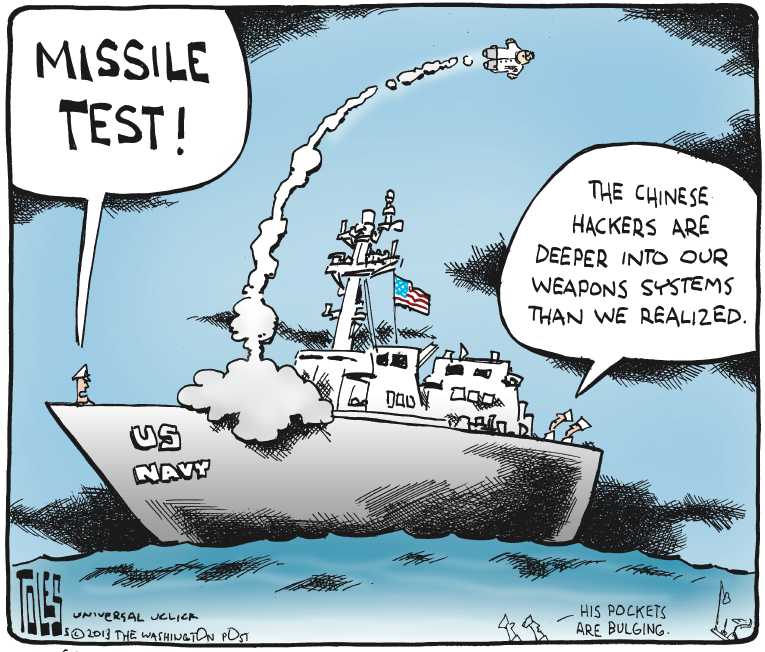 Political/Editorial Cartoon by Tom Toles, Washington Post on In Other News