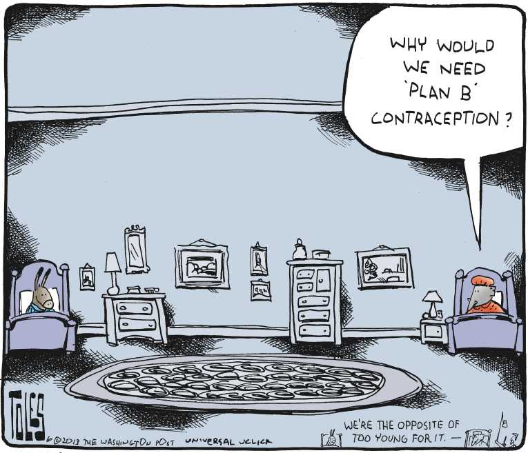 Political/Editorial Cartoon by Tom Toles, Washington Post on In Other News