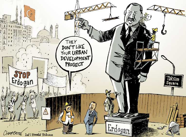 Political/Editorial Cartoon by Patrick Chappatte, International Herald Tribune on In Other News