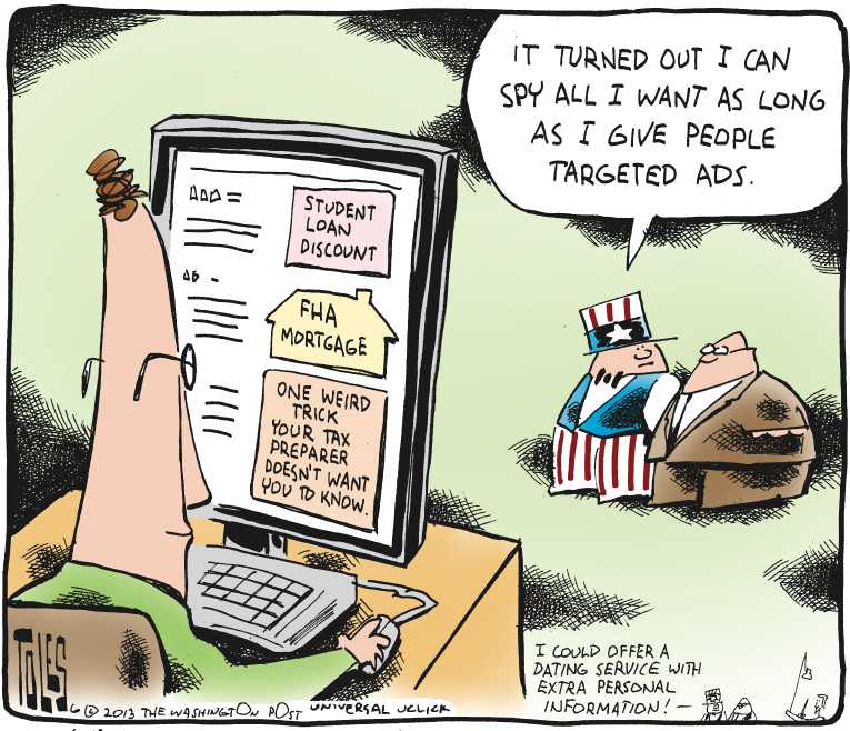 Political/Editorial Cartoon by Tom Toles, Washington Post on In Other News