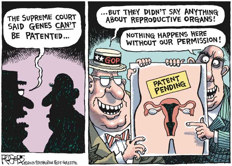 Political/Editorial Cartoon by Rob Rogers, The Pittsburgh Post-Gazette on Republican Party Goes Further Right