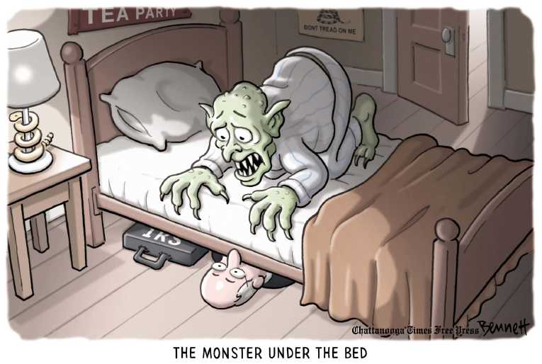 Political/Editorial Cartoon by Clay Bennett, Chattanooga Times Free Press on In Other News