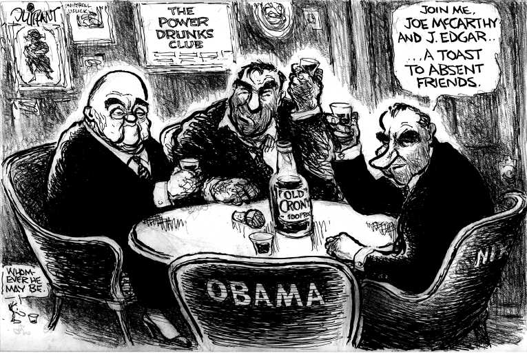 Political/Editorial Cartoon by Pat Oliphant, Universal Press Syndicate on Obama Bypasses Congress