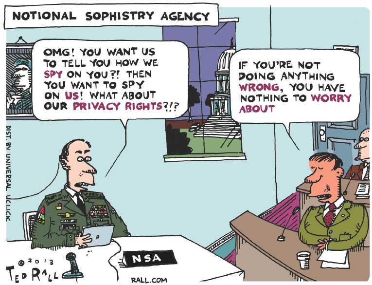 Political/Editorial Cartoon by Ted Rall on Manning Convicted by Military Court