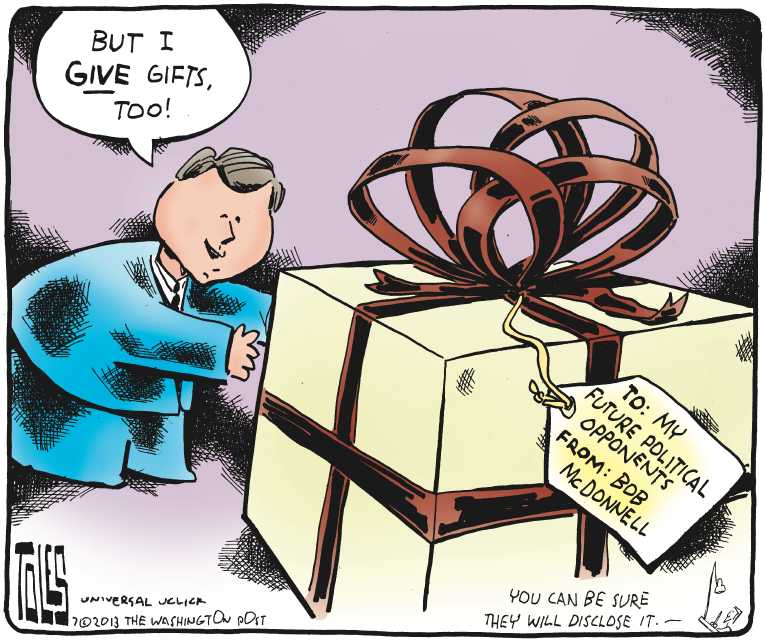 Political/Editorial Cartoon by Tom Toles, Washington Post on In Other News