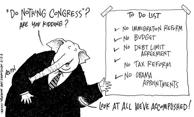 Political/Editorial Cartoon by Tony Auth, Philadelphia Inquirer on Tea Party Turns Up the Heat