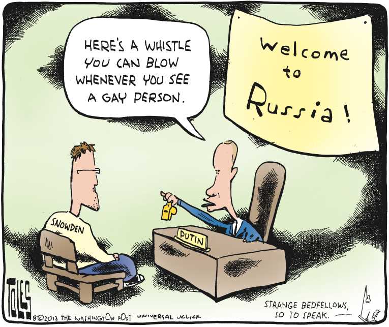 Political/Editorial Cartoon by Tom Toles, Washington Post on World More Dangerous Than Ever