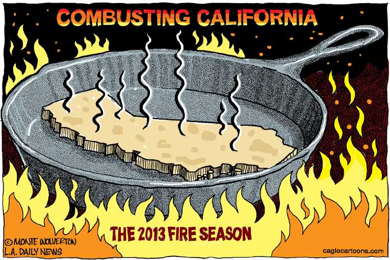 Political/Editorial Cartoon by Monte Wolverton, Cagle Cartoons on Gas Prices Drop Slightly