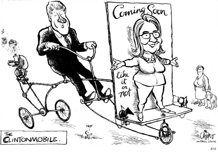 Political/Editorial Cartoon by Pat Oliphant, Universal Press Syndicate on In Other News