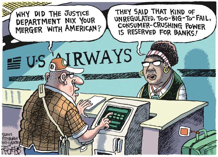 Political/Editorial Cartoon by Rob Rogers, The Pittsburgh Post-Gazette on In Other News