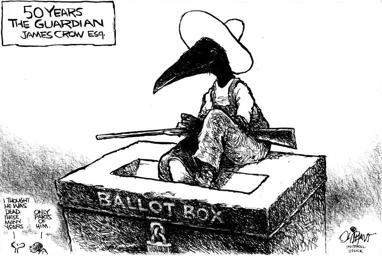 Political/Editorial Cartoon by Pat Oliphant, Universal Press Syndicate on In Other News