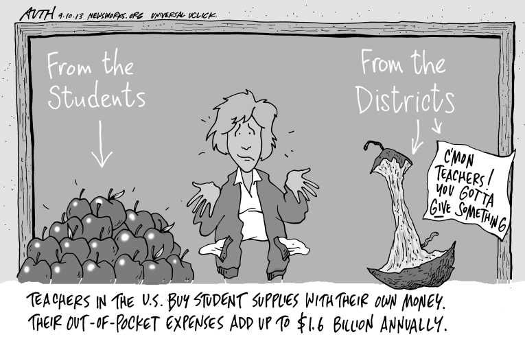 Political/Editorial Cartoon by Tony Auth, Philadelphia Inquirer on Economic Recovery Continuing