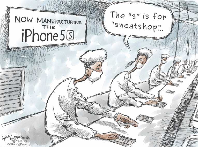 Political/Editorial Cartoon by Nick Anderson, Houston Chronicle on Economic Recovery Continuing