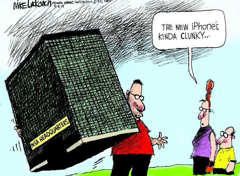 Political/Editorial Cartoon by Mike Luckovich, Atlanta Journal-Constitution on America Commemorates 9/11/01