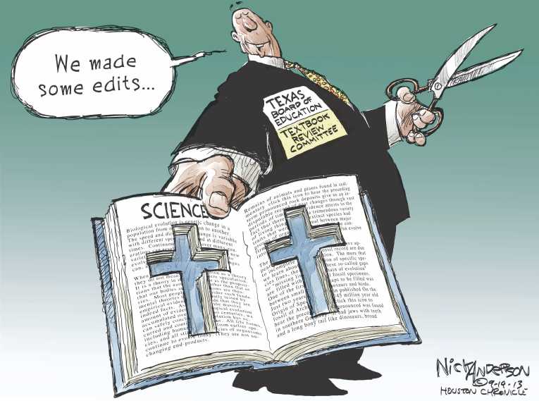 Political/Editorial Cartoon by Nick Anderson, Houston Chronicle on In Other News