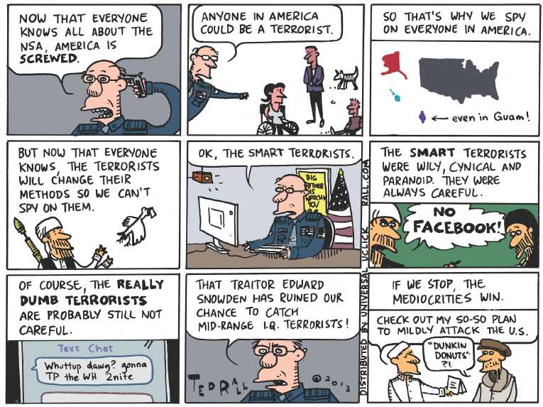 Political/Editorial Cartoon by Ted Rall on In Other News