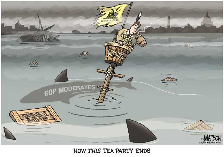 Political/Editorial Cartoon by RJ Matson, Cagle Cartoons on “Expect More”