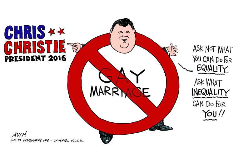 Political/Editorial Cartoon by Tony Auth, Philadelphia Inquirer on In Other News