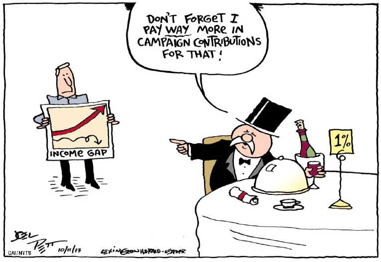 Political/Editorial Cartoon by Joel Pett, Lexington Herald-Leader, CWS/CartoonArts Intl. on In Other News