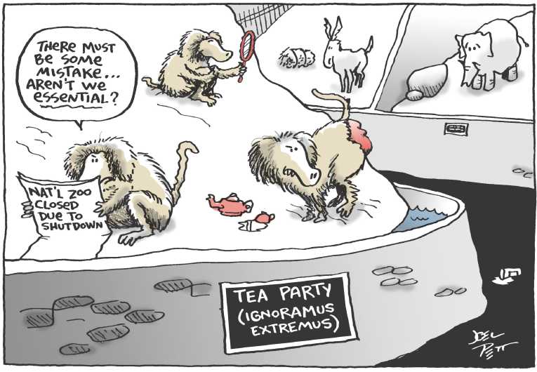 Political/Editorial Cartoon by Joel Pett, Lexington Herald-Leader, CWS/CartoonArts Intl. on In Other News