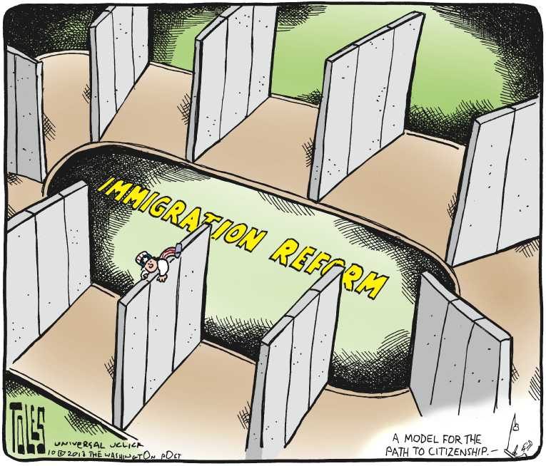 Political/Editorial Cartoon by Tom Toles, Washington Post on In Other News