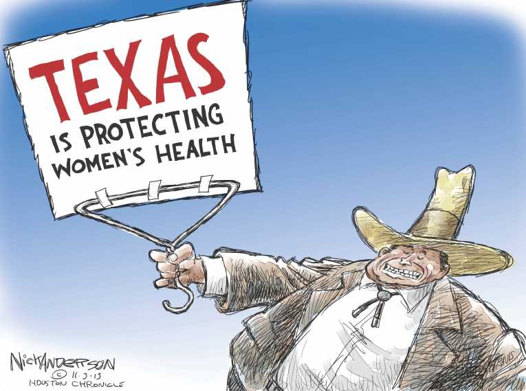 Political/Editorial Cartoon by Nick Anderson, Houston Chronicle on In Other News