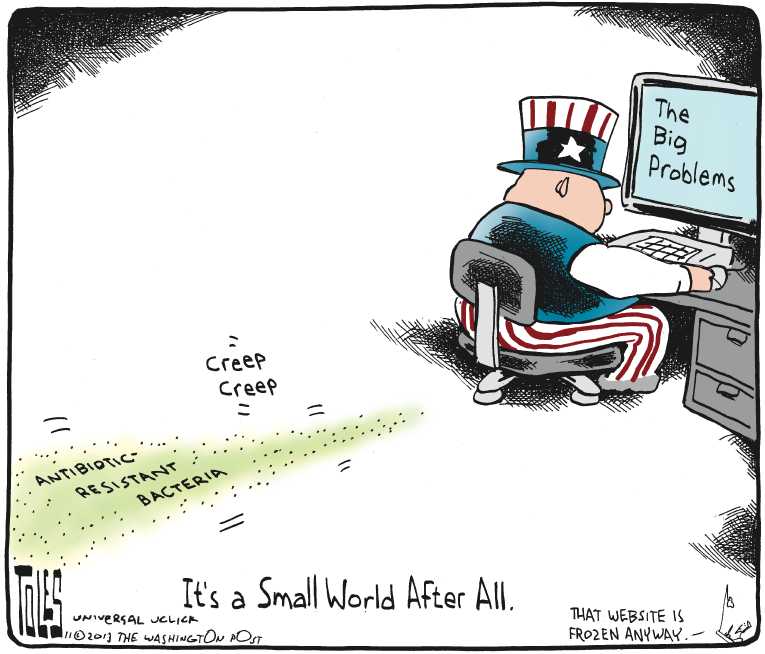 Political/Editorial Cartoon by Tom Toles, Washington Post on In Other News